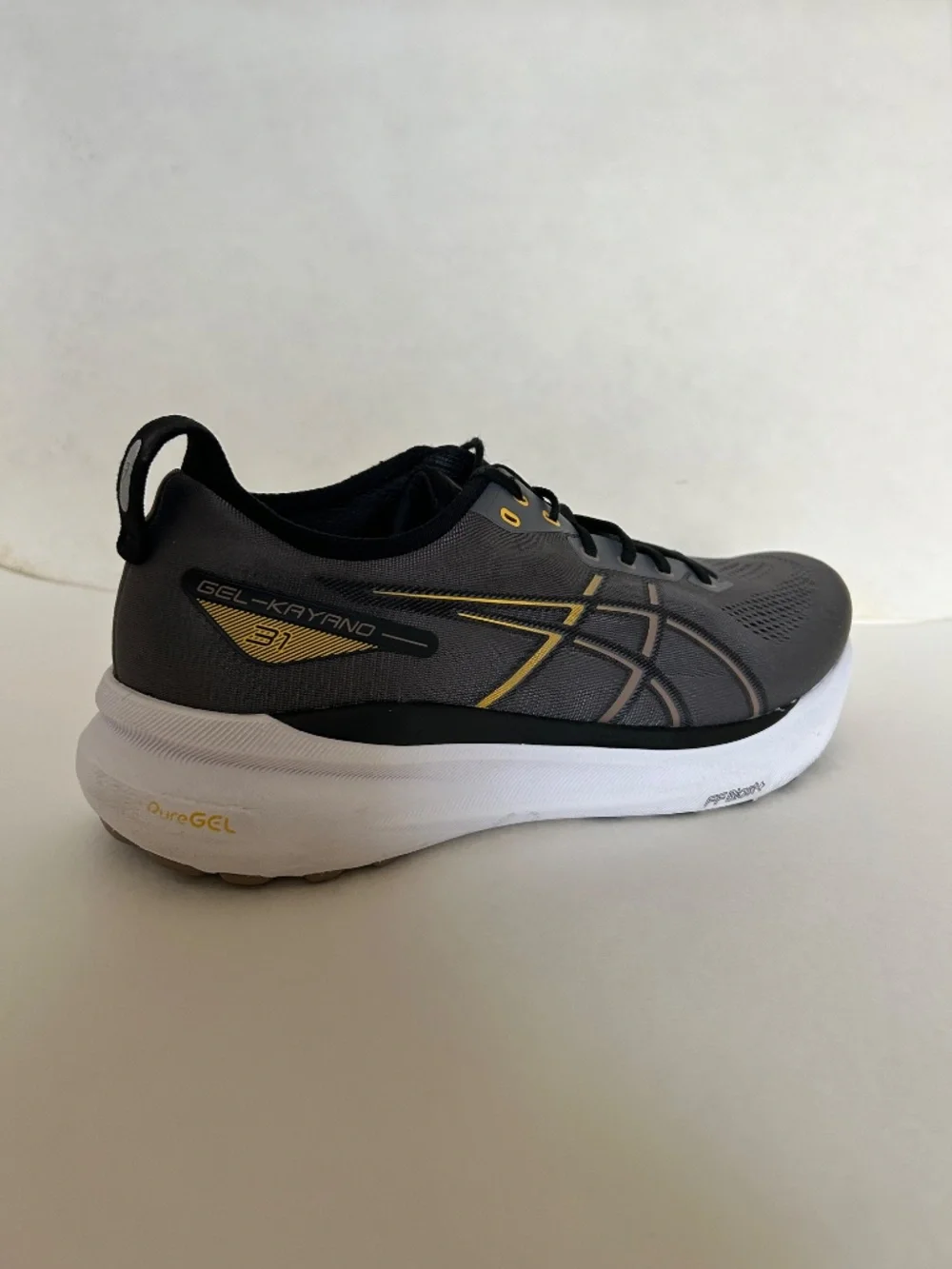 ASICS Men's Gel-Kayano 31 Running Shoes Carbon/Taupe Grey. 10118869, Size 12.5W